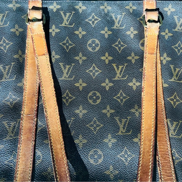 Vintage LOUIS VUITTON Monogram Large Sac Shopping Tote Bag 🤎 100% Authentic 🤎 - Picture 15 of 15
